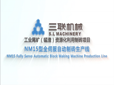 Bloco NM15 totalmente servo automático que faz a linha de produção da máquina
    