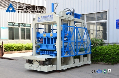 Máquina para fabricar tijolos sólidos hidráulicos com vibração de motor Q(F)T6-15